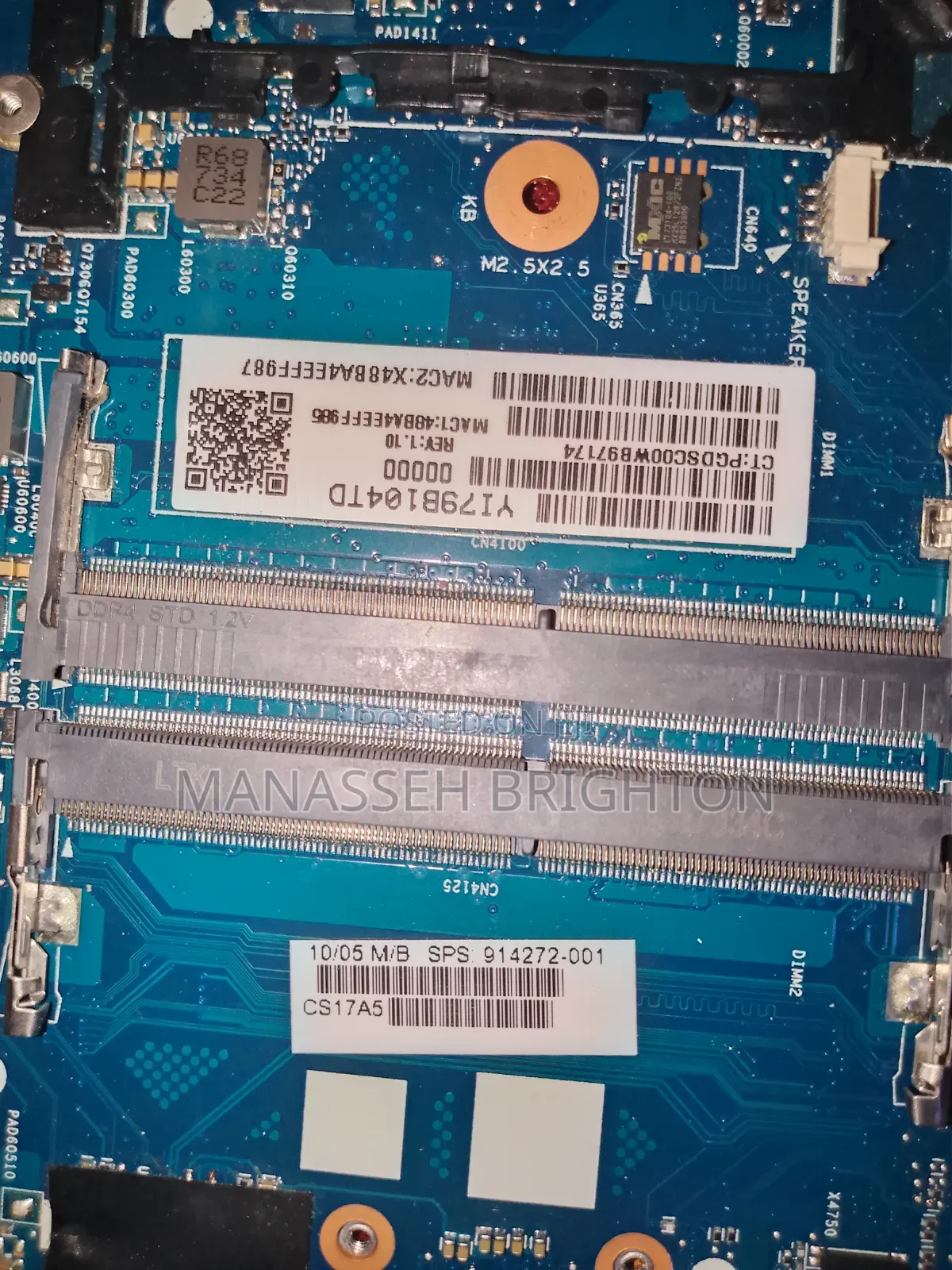 Hp Laptop Motherboard