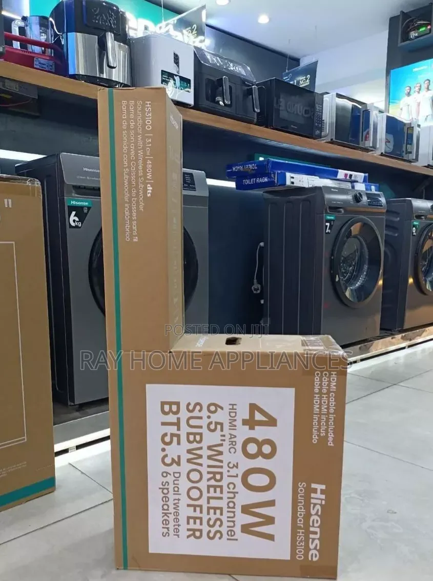 Hisense Soundbar 3.1 Hs3100 480w