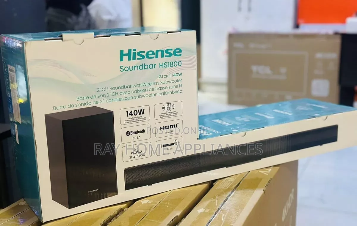 Hisense Soundbar Hs1800. 140w