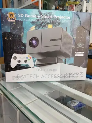P50 Max Smart Projector With Android Os and Built-in Gaming Support