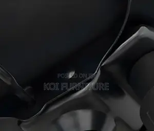 Office Chairs; Headrest Black Ergonomic Office Swivel Fabric Chairs