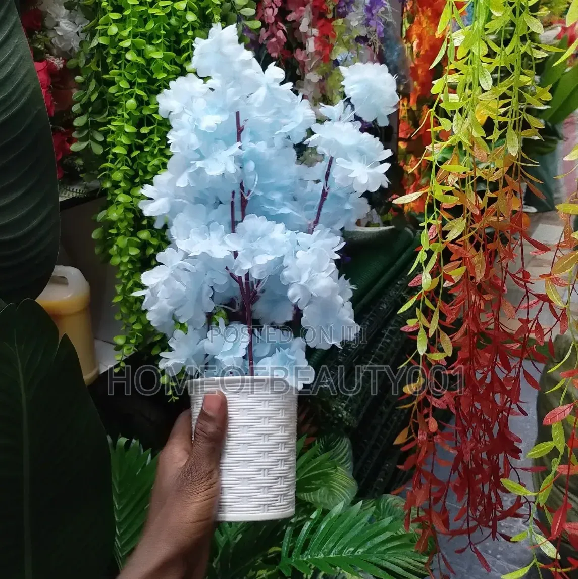 Artificial Decorative Flowers.