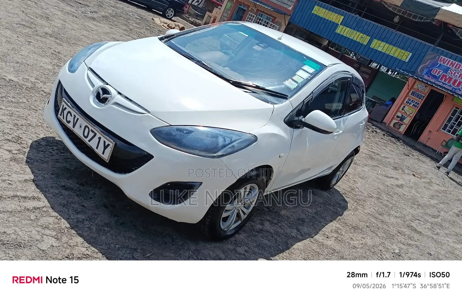Mazda Demio 2012 White