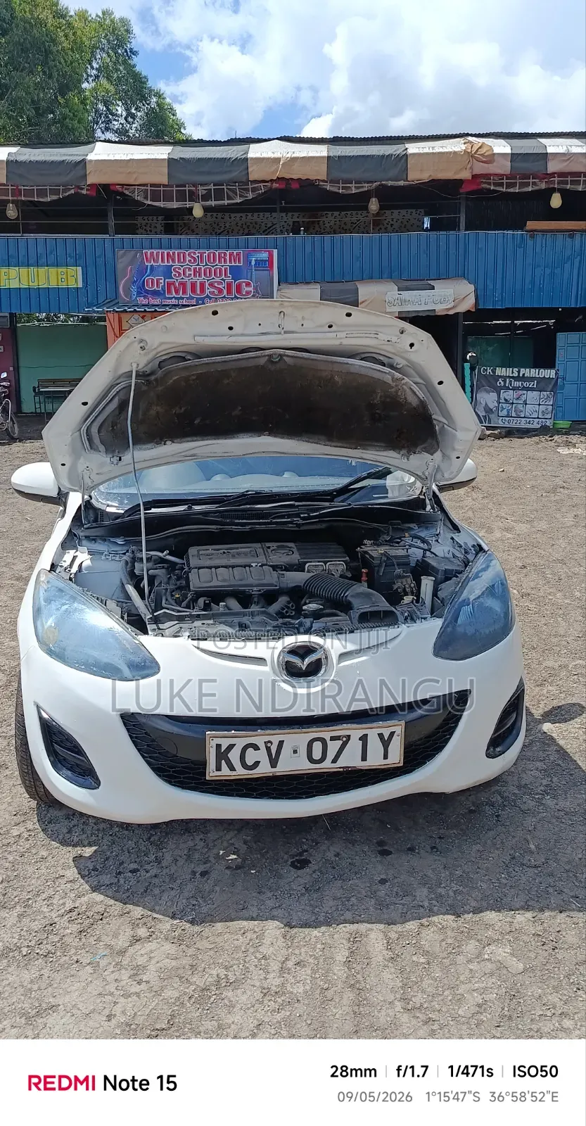 Mazda Demio 2012 White