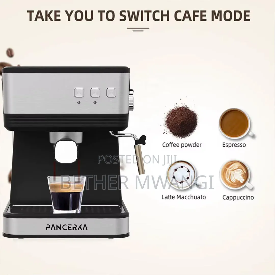 19bar Electric Expresso Machine With Steam Wand in Kenya
