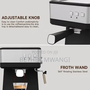 19bar Electric Expresso Machine With Steam Wand in Kenya