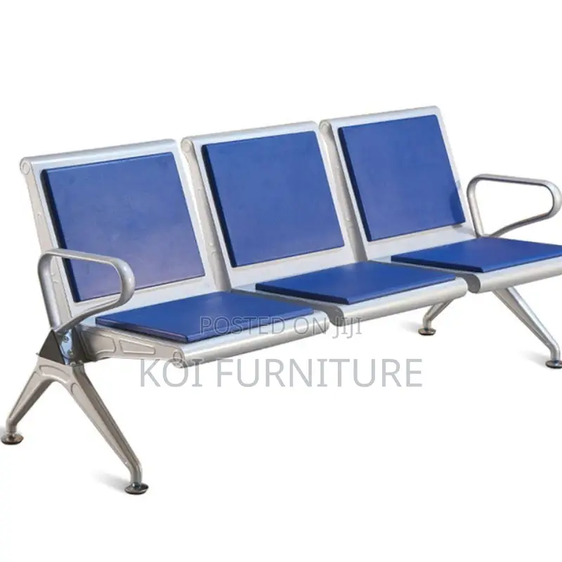 Office Benches; Three Link Reception Seaters Benches