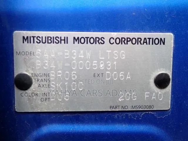 Mitsubishi EK Wagon 2019 Blue