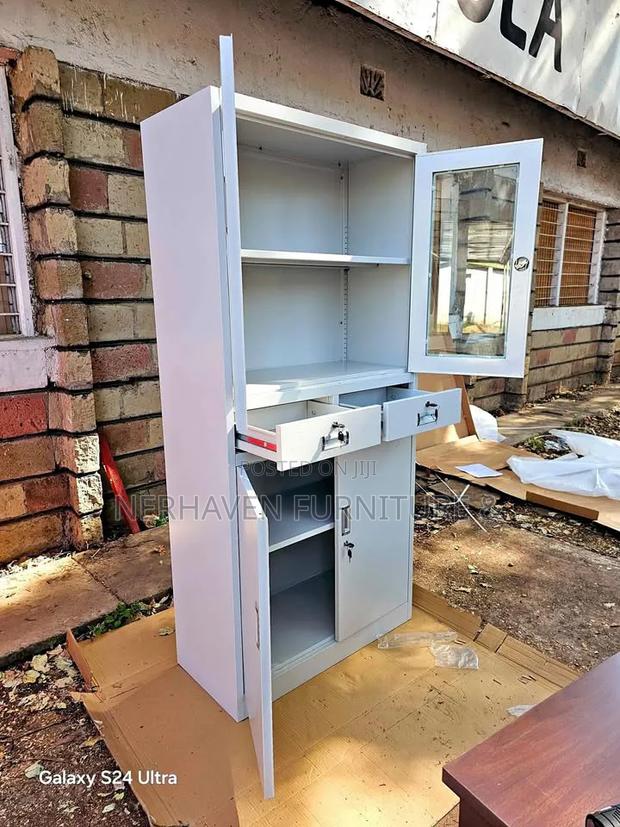 Half Glass Filling Cabinet - thumbnail 2