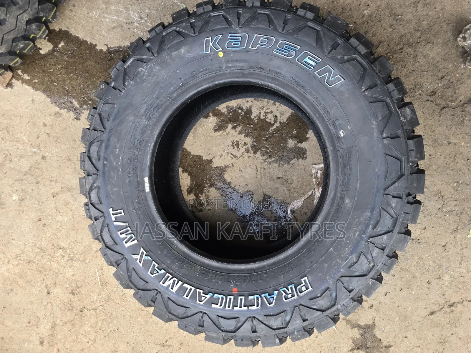 265/70r16 Kapsen Tyre M/T