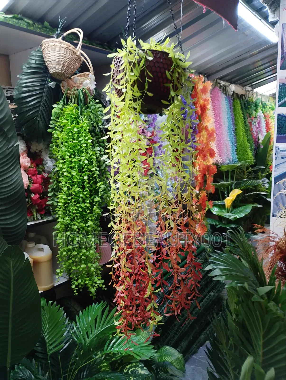 Artificial Decorative Flowers Available.