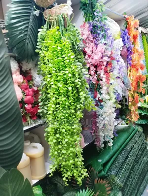 Artificial Decorative Flowers Available.