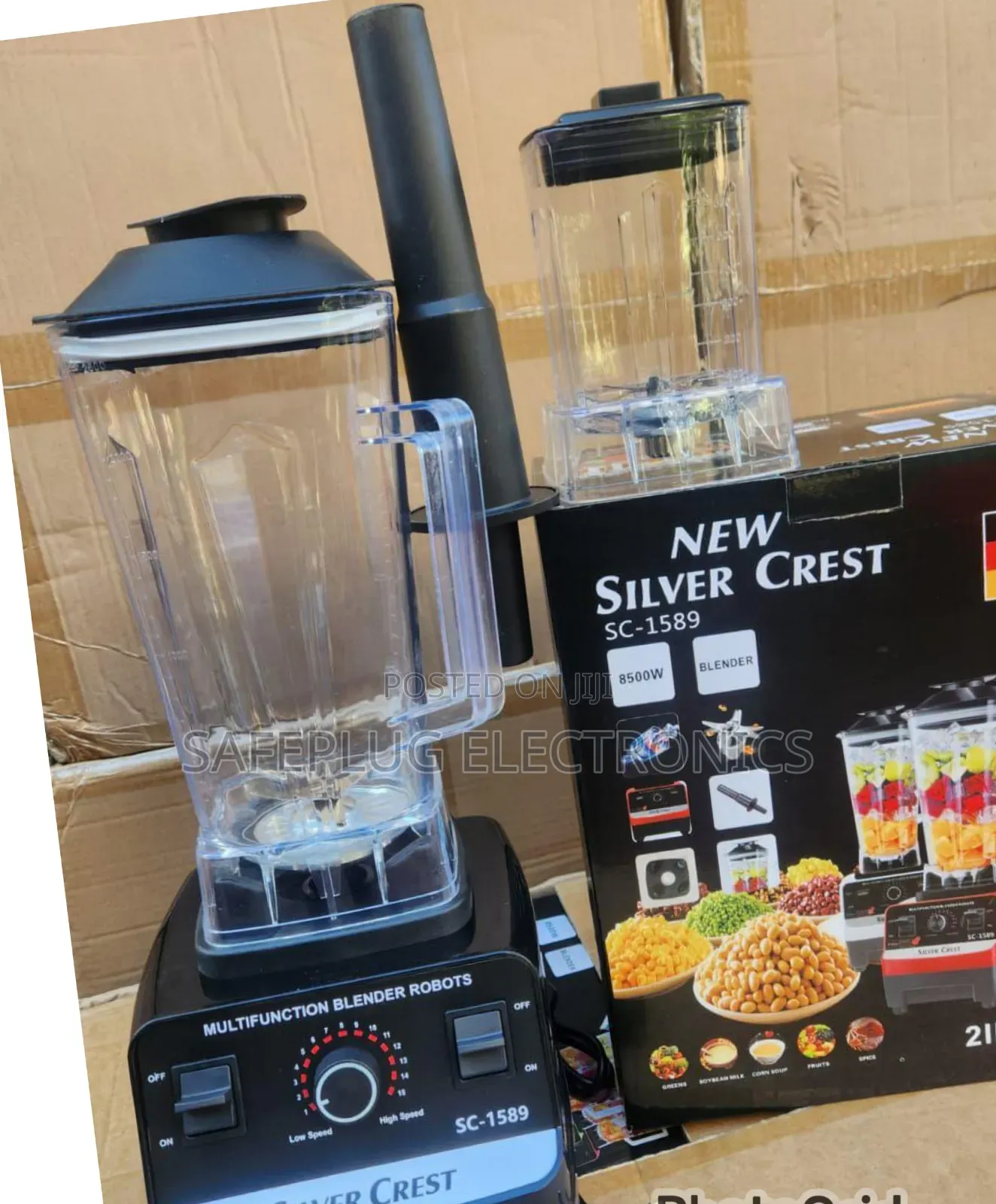 Silver Crest Commercial 2 in 1 Blenders