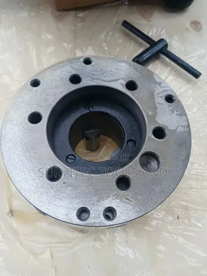 8 Inch 3-Jaw Self Centering Lathe Chuck With Back Plate