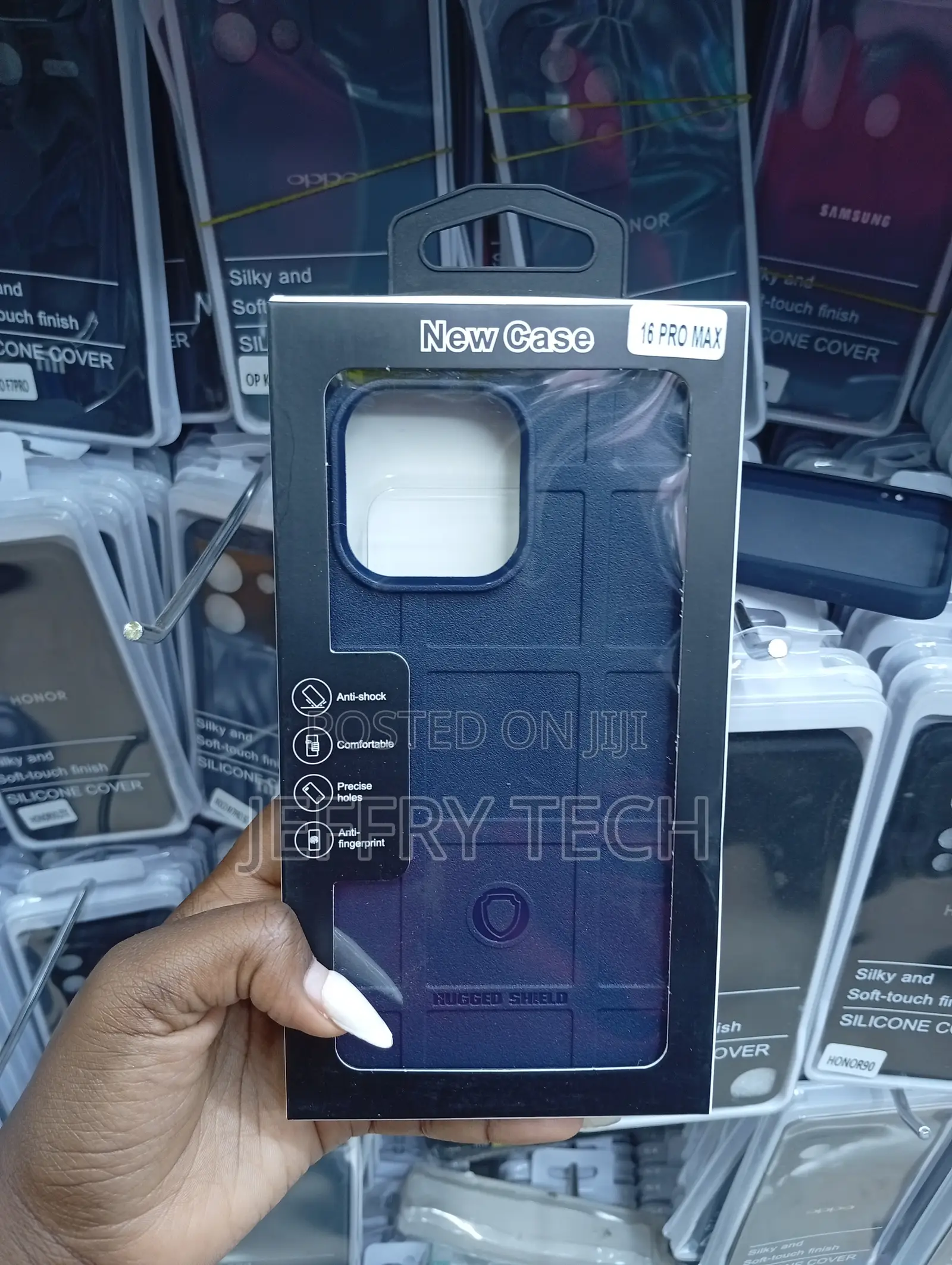 iPhone 16 Pro Max Textured, Dull-Polished Surface Cover