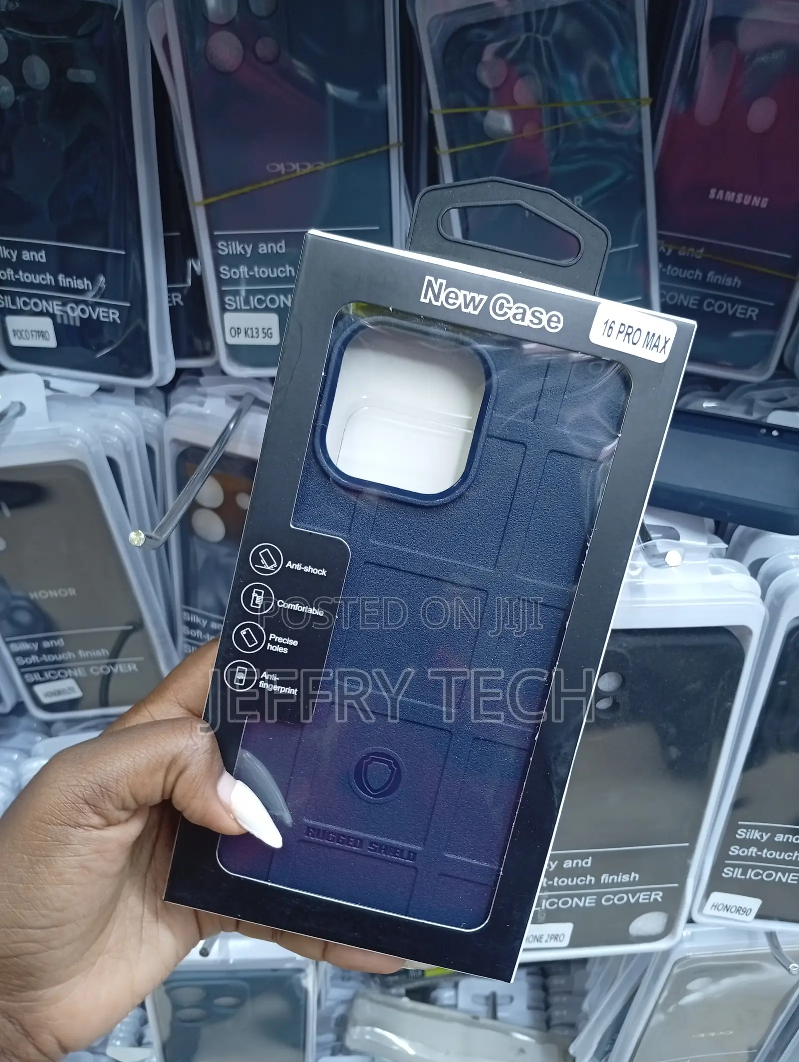 iPhone 16 Pro Max Textured, Dull-Polished Surface Cover