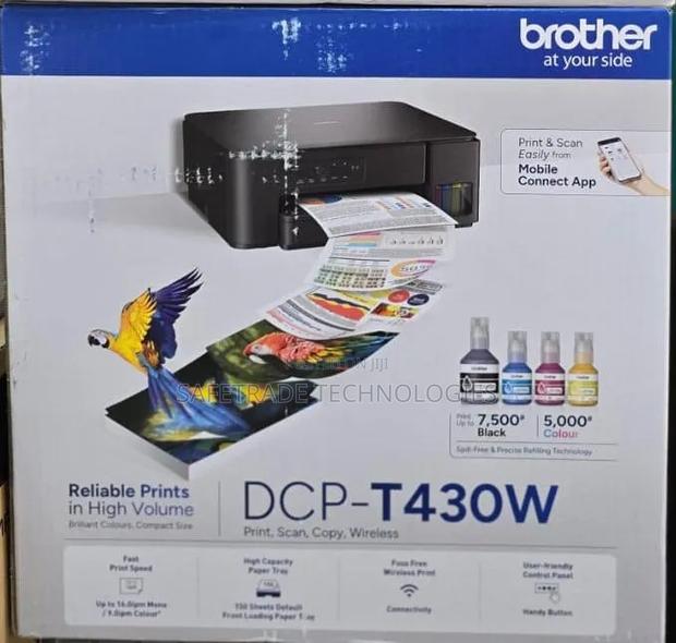 Brother DCP- T430dw Versatile 3-in-1 Wireless Ink Tank Printer