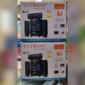 Vitron V645 Sub Woofer Sound System -Bt/Usb/Fm 10,000 Watts