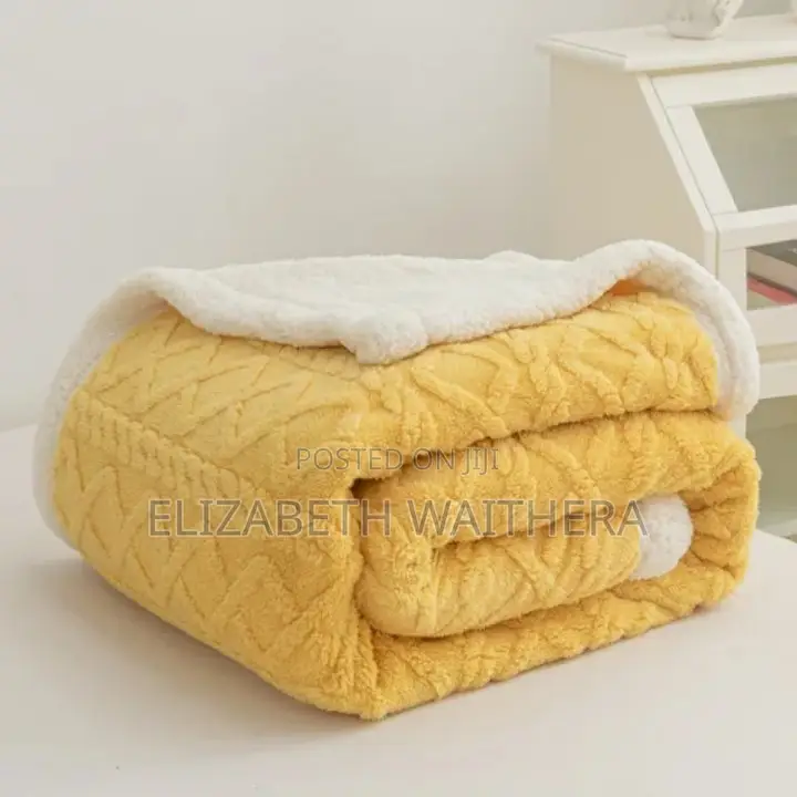 Sherpa Woolen Blankets . 4 by 6_couch Size
