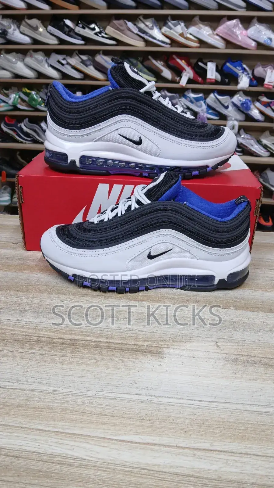 Nike Airmax 97 White Purple