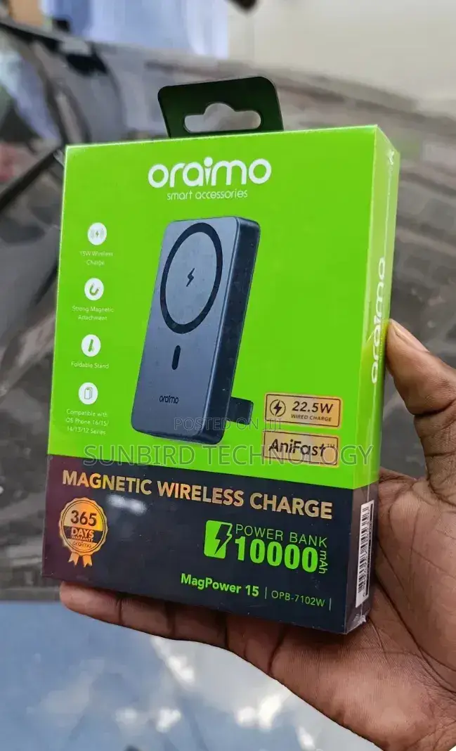 Oraimo Wireless Anifast Powerbank