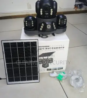 Wireless Triple Lens Solar Security Camera