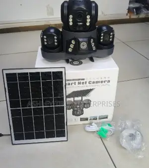 Wireless Triple Lens Solar Security Camera