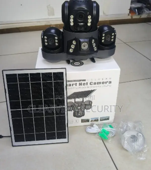 Wireless Triple Lens Solar Security Camera