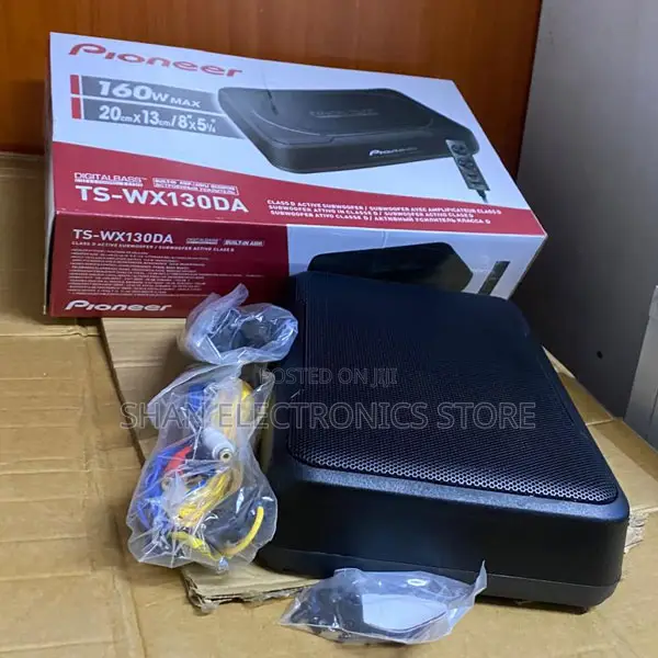 Ts-Wx130da Sealed Active Subwoofer With Built-in Class-D Amplifier