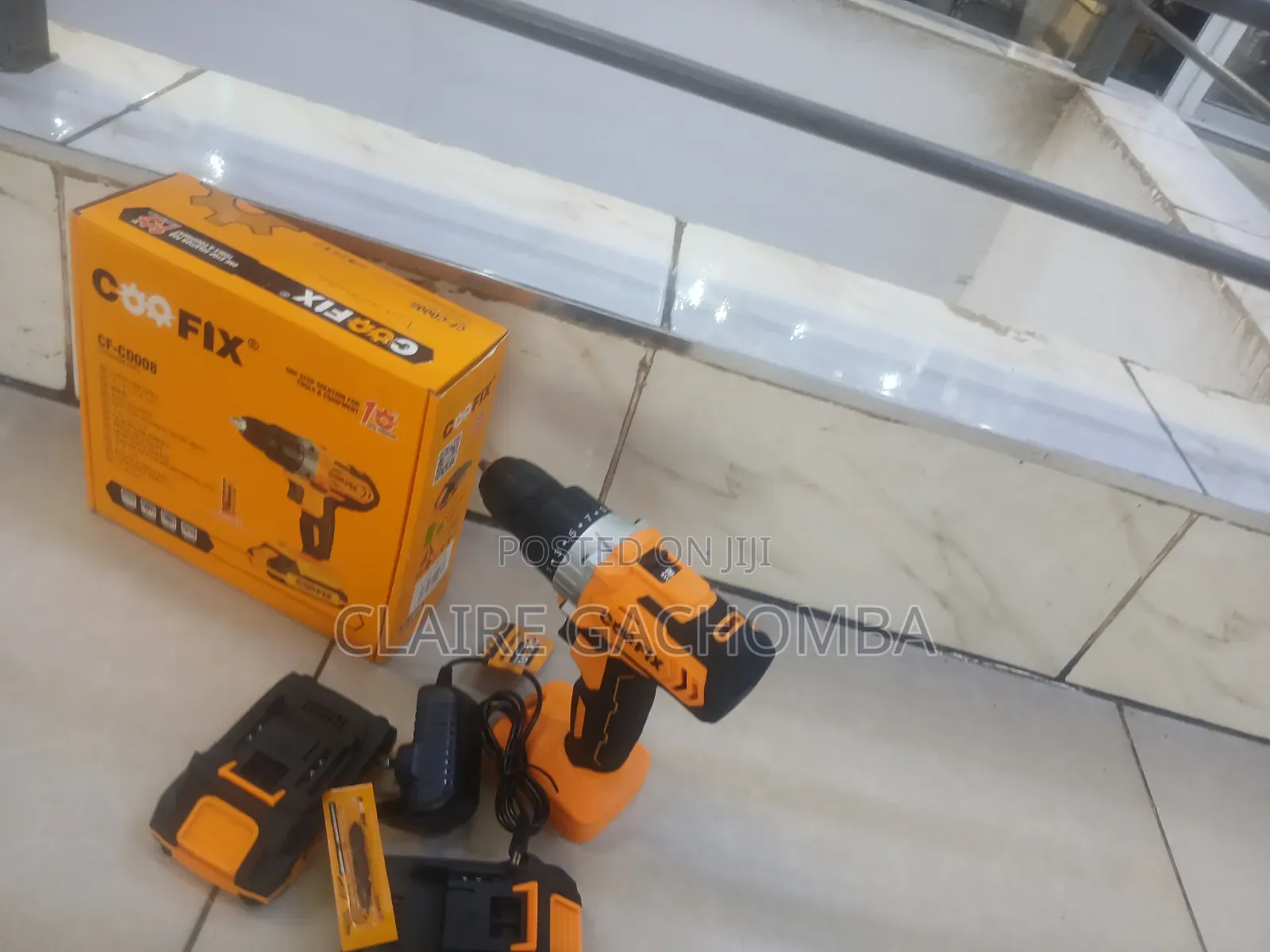 Coofix 20v Cordless Drill Set – Powerful Rechargeable Drill Kit