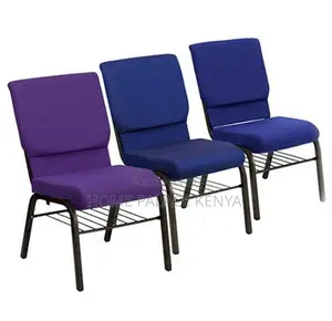 Event Chair:Upholstered Event Chair With Metal Frame