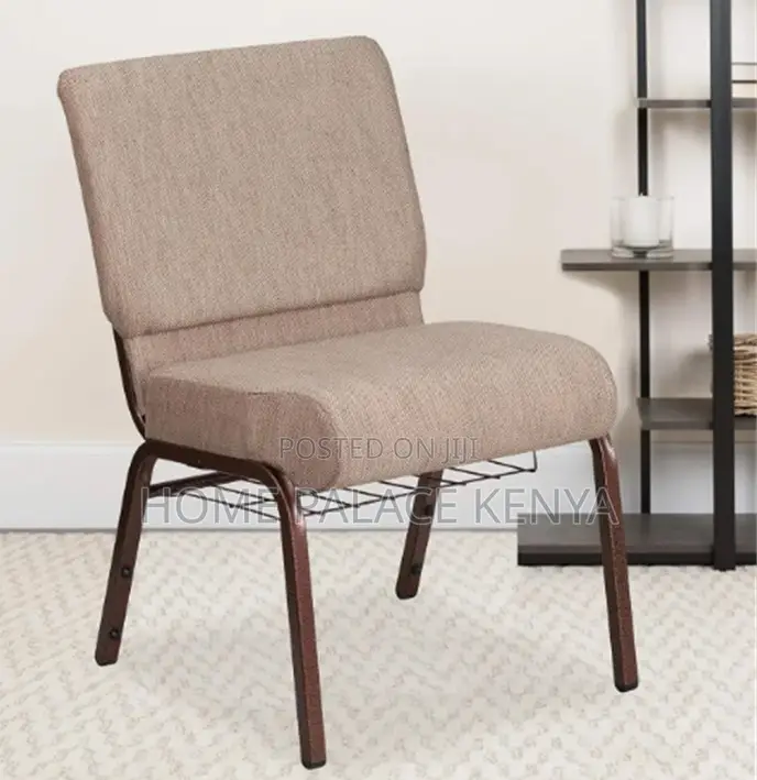 Event Chair:Upholstered Event Chair With Metal Frame