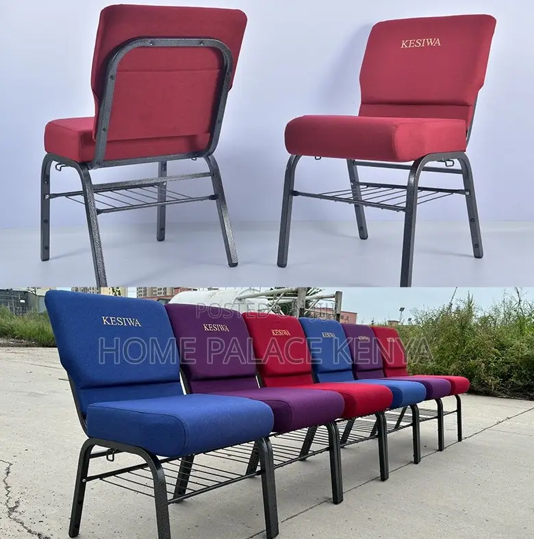 Event Chair:Upholstered Event Chair With Metal Frame