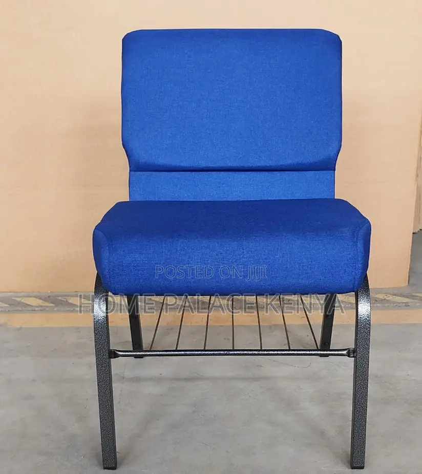 Event Chair:Upholstered Event Chair With Metal Frame