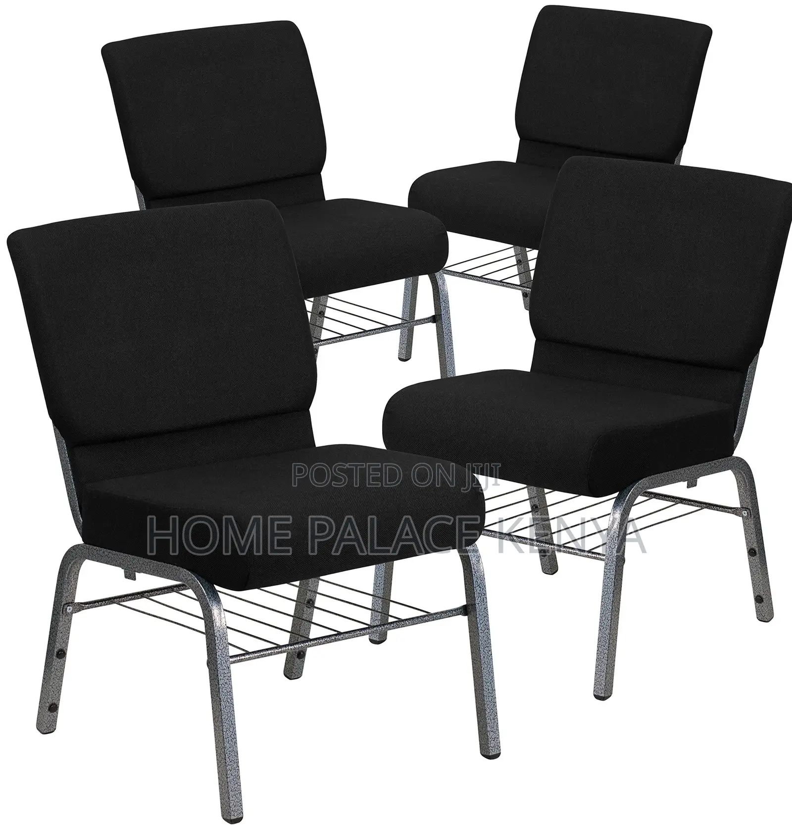 Event Chair:Upholstered Event Chair With Metal Frame