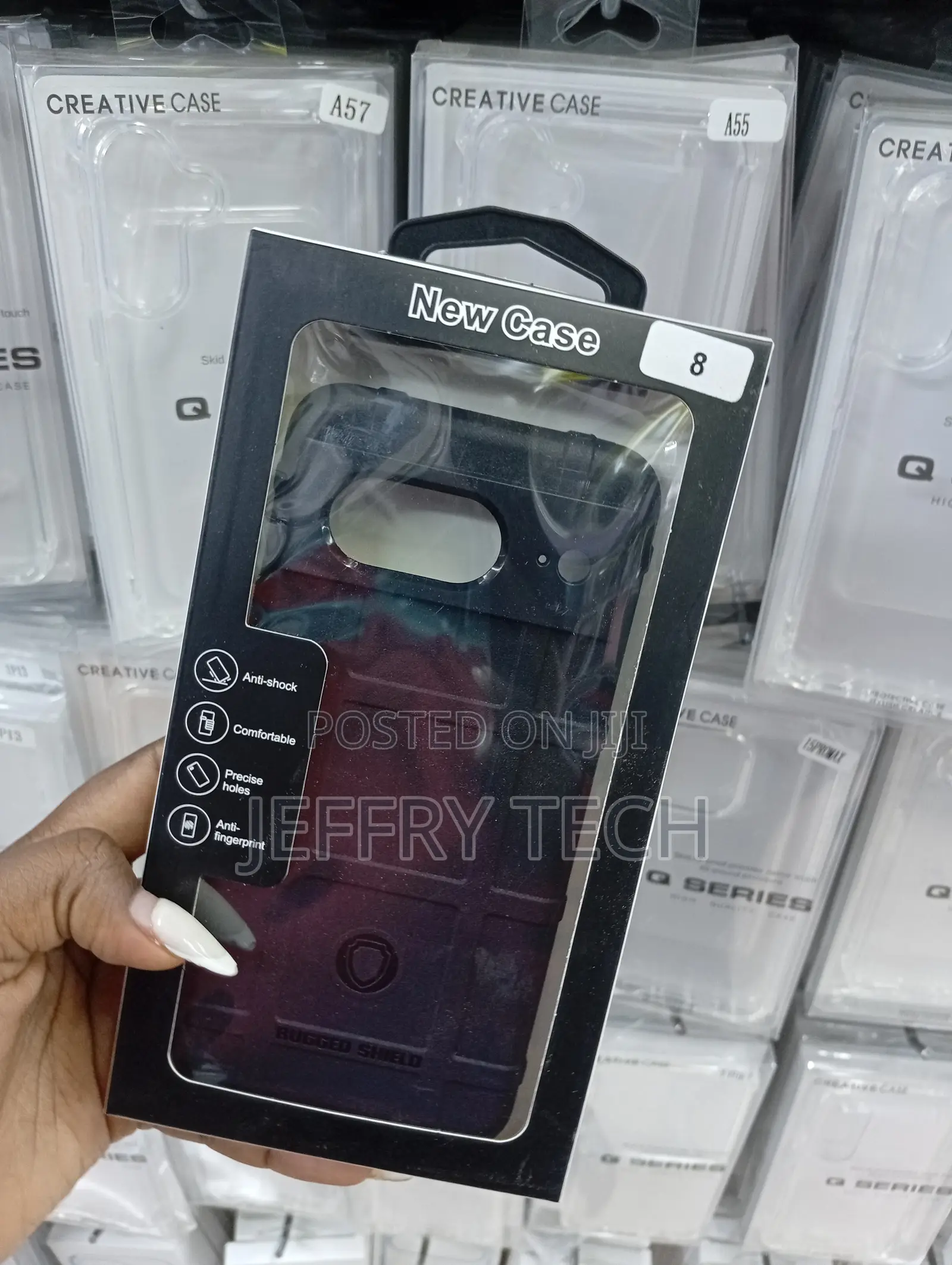 Google Pixel 8 Matte, Textured Grip Shell Cover