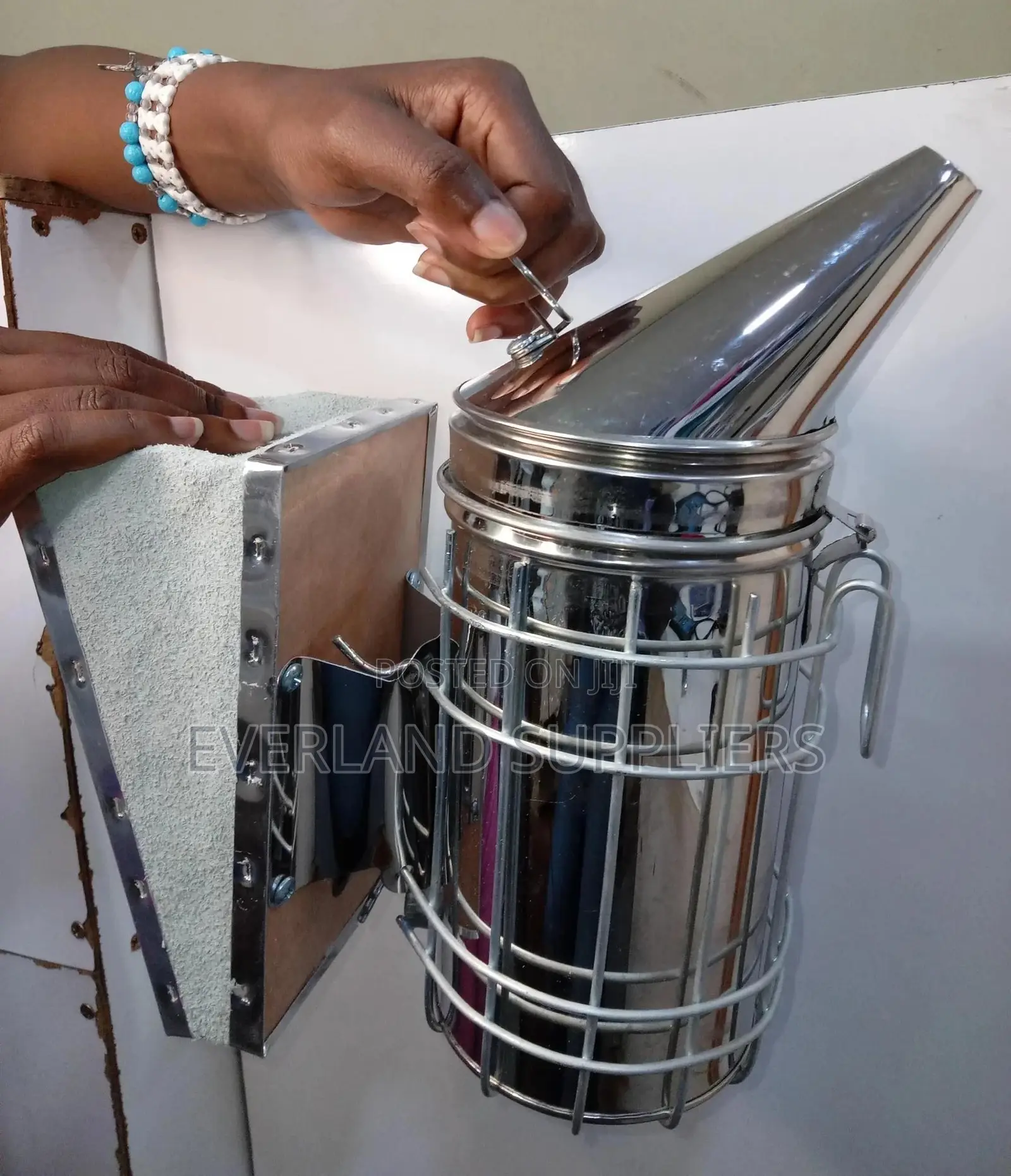 Stainless Honey Bee Smoker