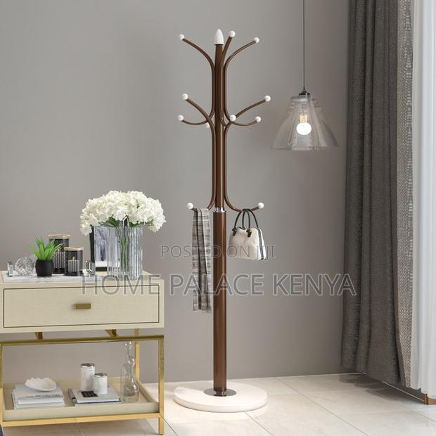 Coat Hanger: Metal Coat Rack Stand With 12 Hooks