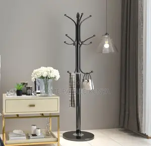 Coat Hanger: Metal Coat Rack Stand With 12 Hooks