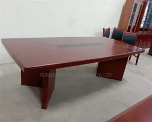 2.4m Mahogany Executive Conference Room Table