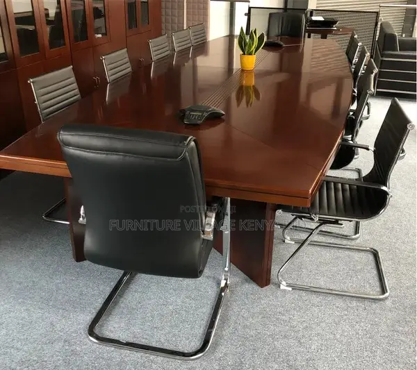 2.4m Mahogany Executive Conference Room Table