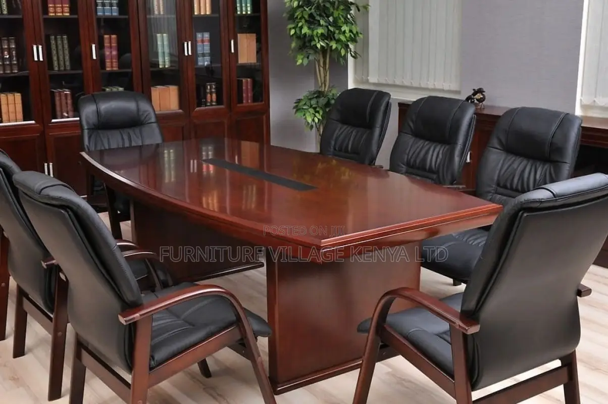 2.4m Mahogany Executive Conference Room Table