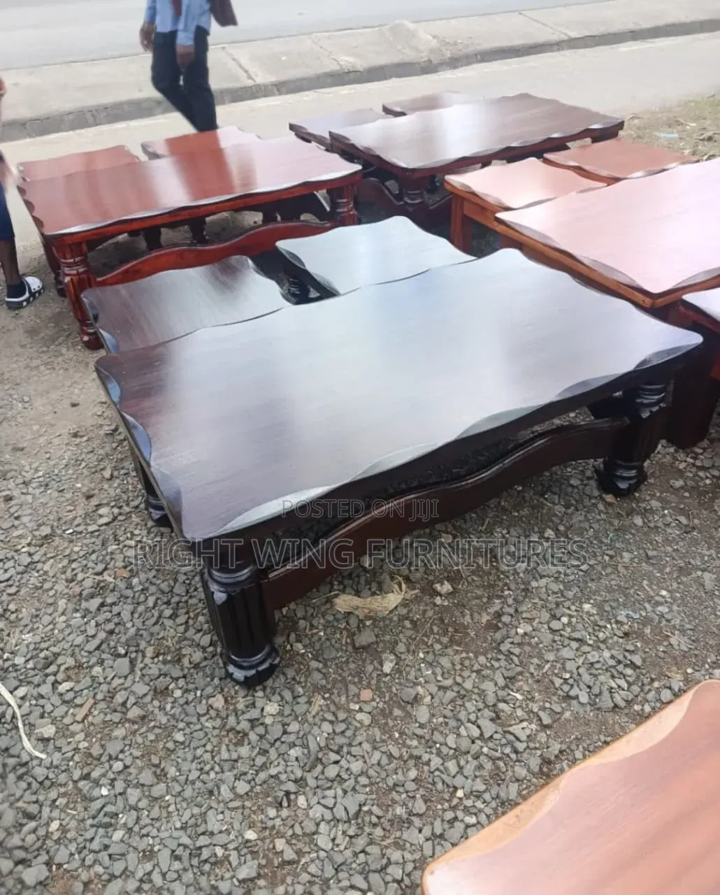 New Coffee Table Set (Mahogany)