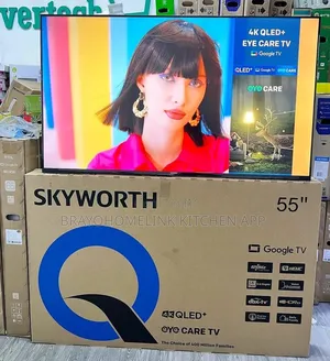 *Skyworth 55inch Qled Google Tv