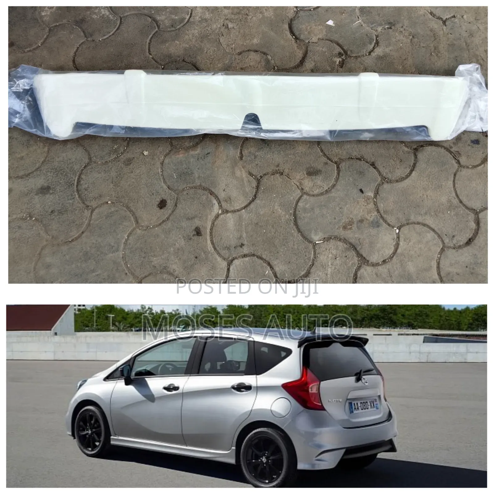 Spoiler Nissan Note