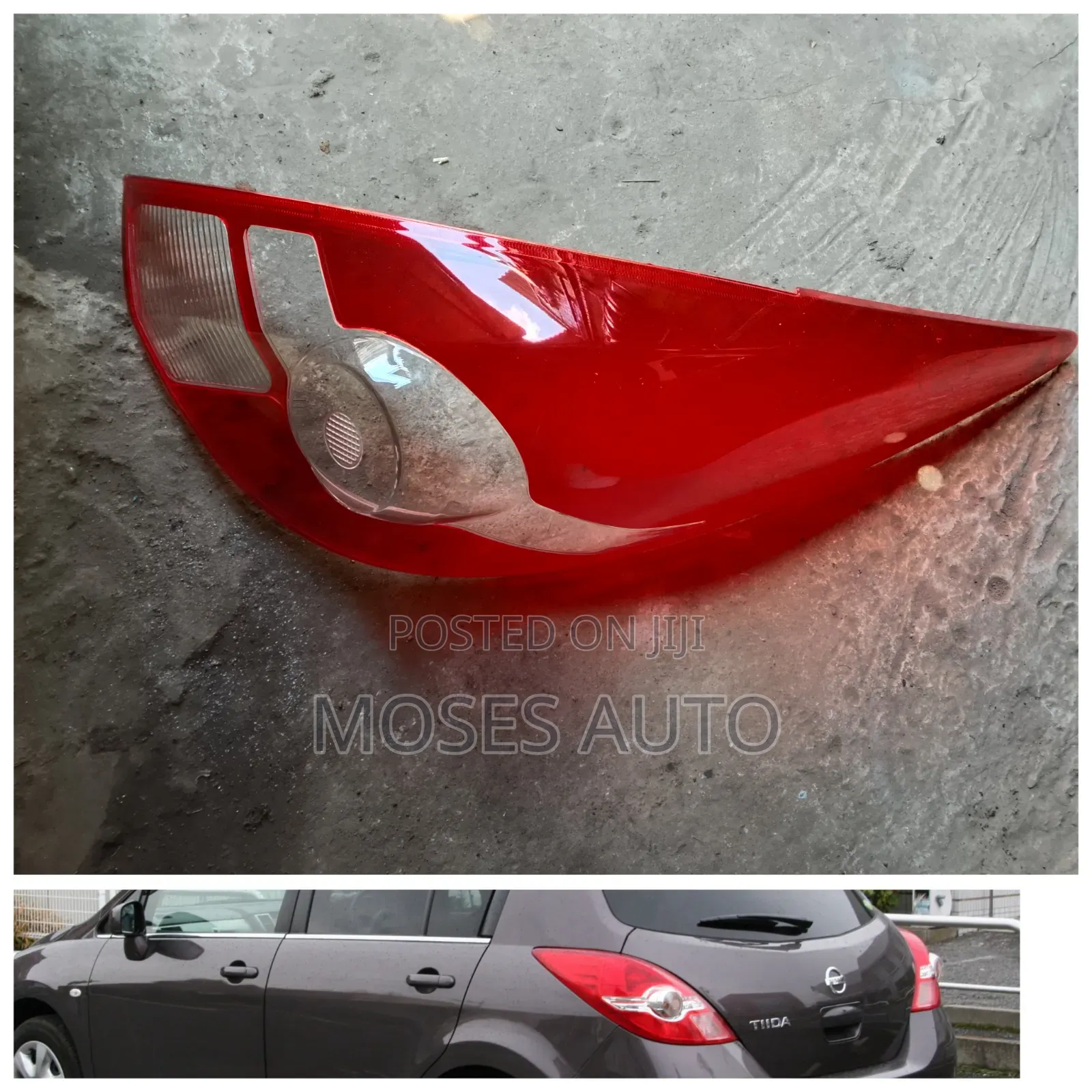 Nissan Tiida Hatchback Taillight/Tail Light/Backlight/Back Light Lens