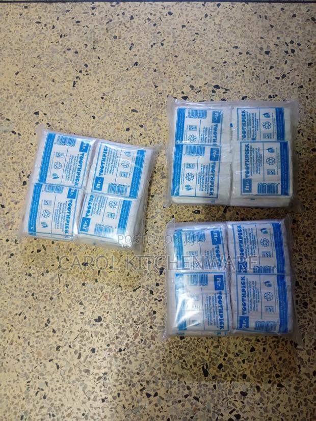 1000 Pc Hygiene Wrapped Toothpick/ Wrapped Toothpick