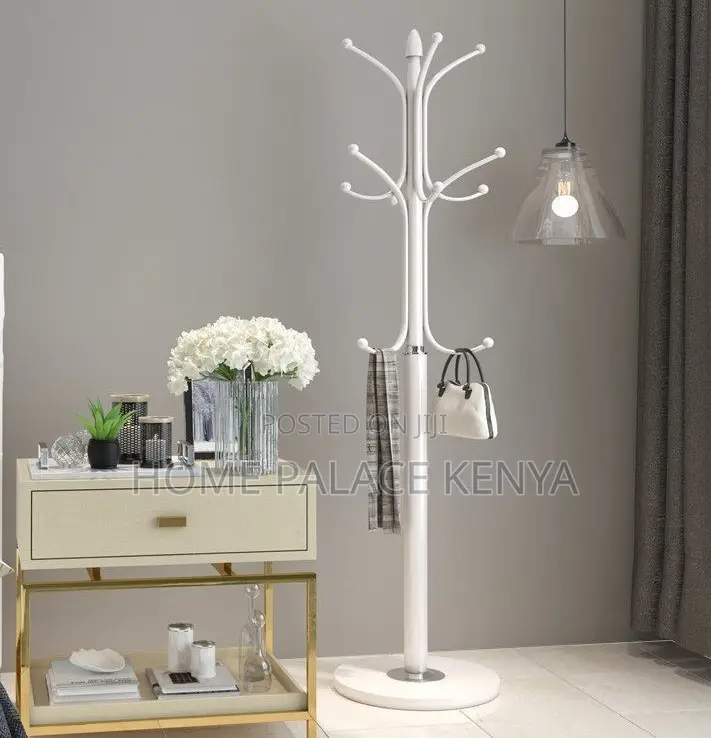 Coat Hanger: Metal Coat Rack Stand With 12 Hooks