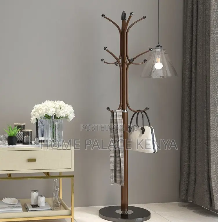 Coat Hanger: Metal Coat Rack Stand With 12 Hooks