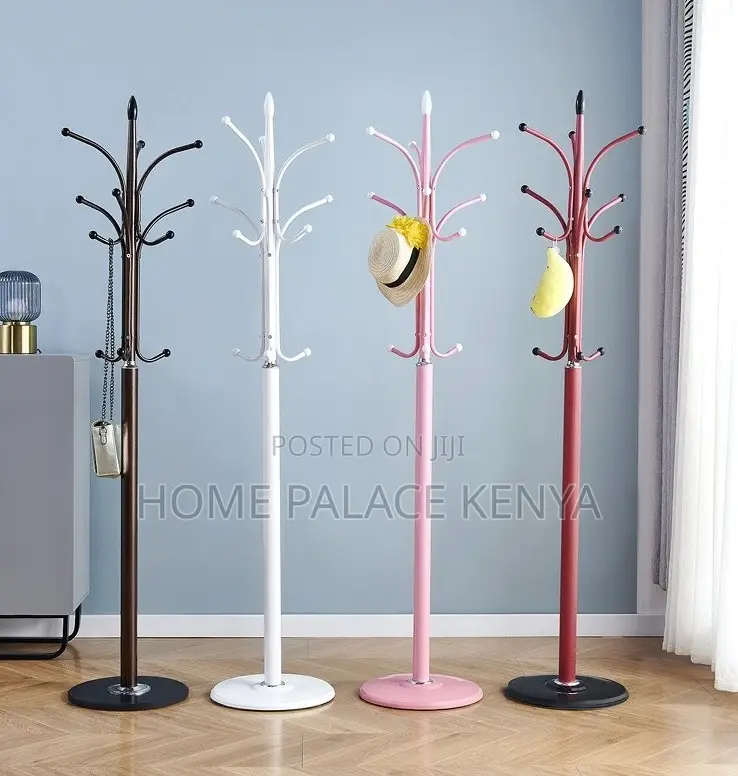 Coat Hanger: Metal Coat Rack Stand With 12 Hooks